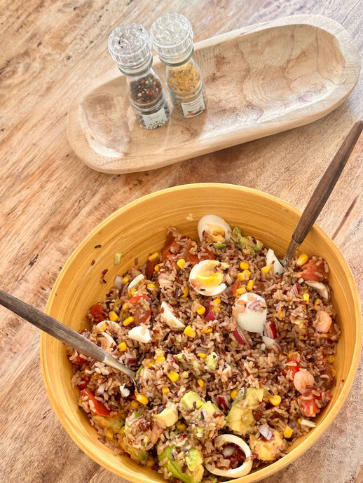 Recette de la Salade de riz façon Atelier du sel