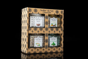 Coffret 4 pots sel fin - Mix