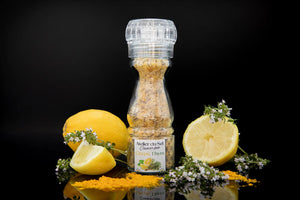 Lemon and Thyme - Flavored Camargue Salt Mill 